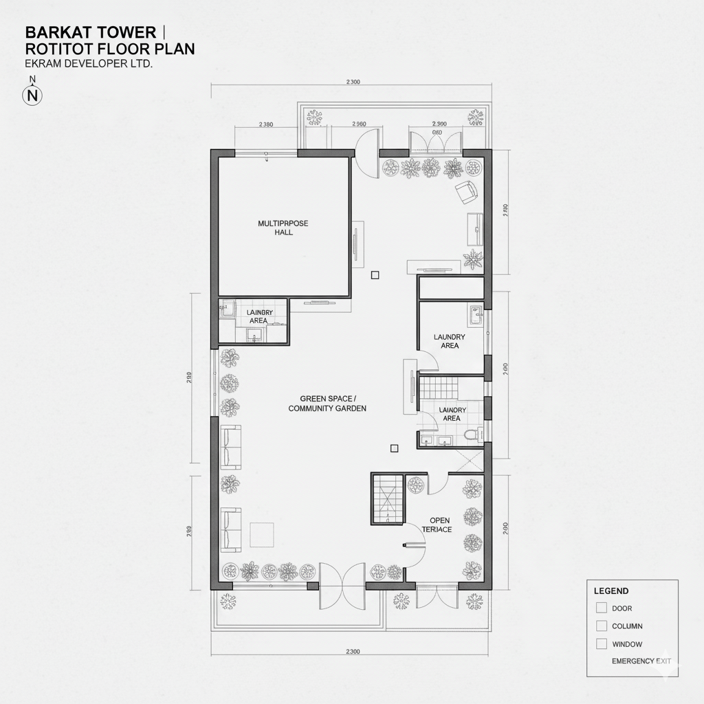 Modern apartment kitchen Dhaka, Bangladesh