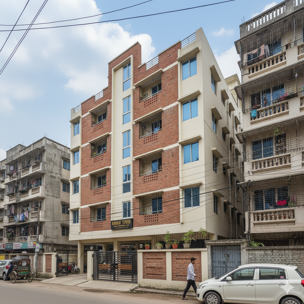 Comfortable apartment living room interior Dhaka, Bangladesh