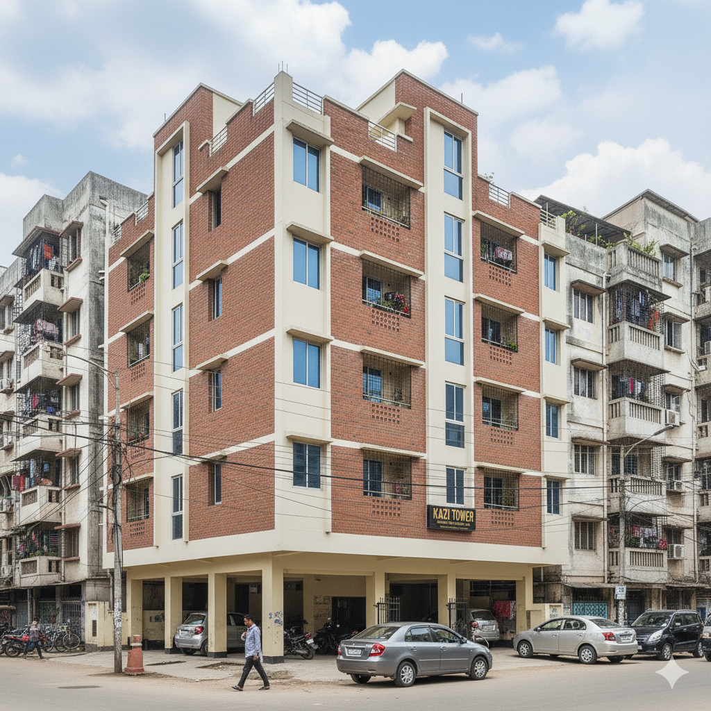 Second exterior view of Kazi Tower